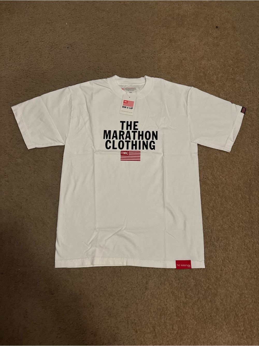 White The Marathon Clothing T shirt - Picture 5 of 5